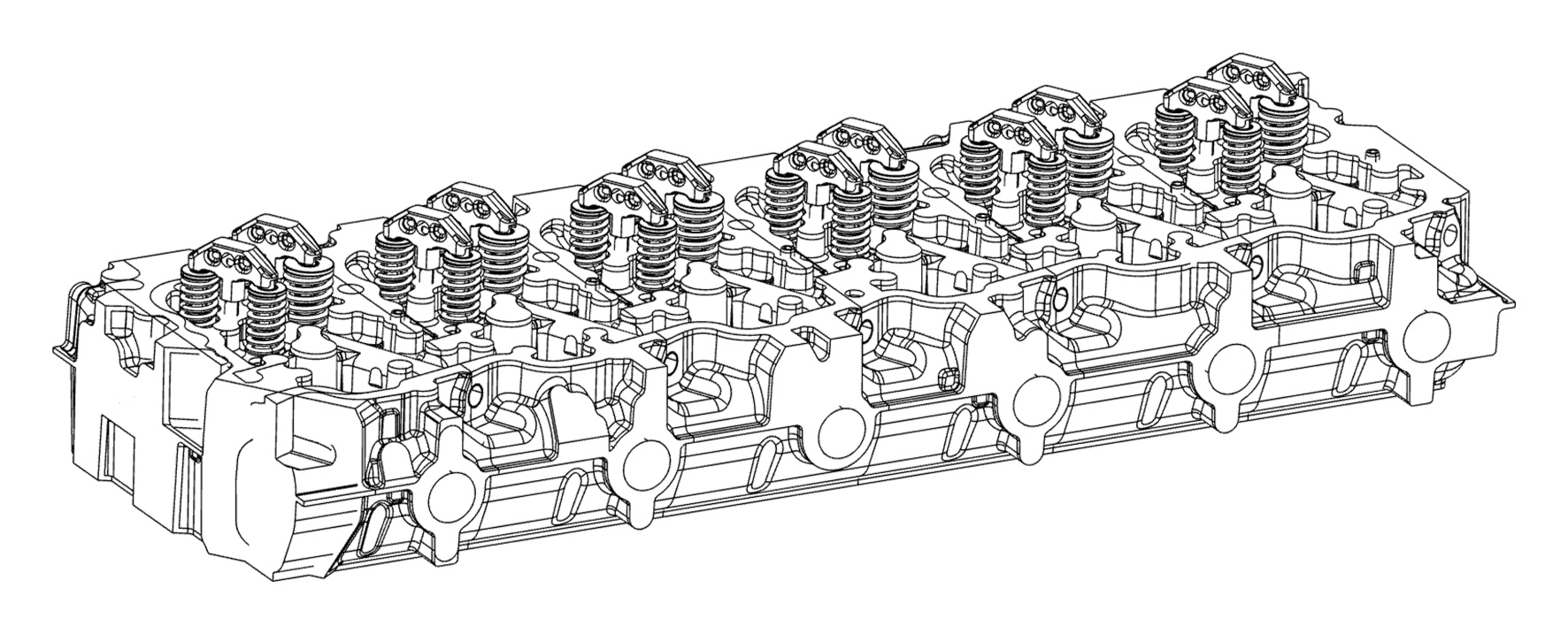 CYLINDER HEAD ENGINE MX EPA10 2190199