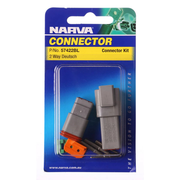 2 WAY DEUTSCH CON. KIT BL (1) 57422BL