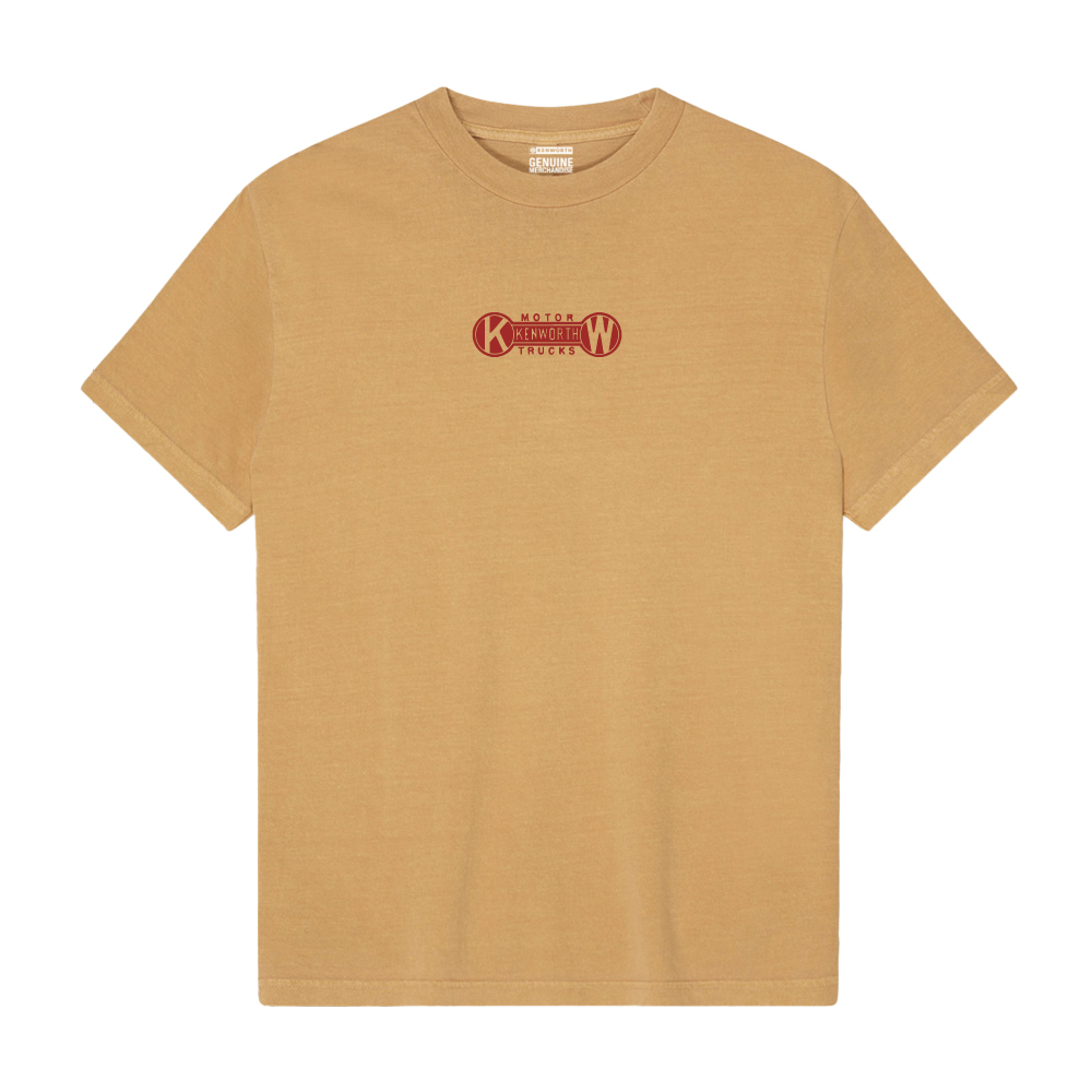 KW DOG BONE LOGO - CAMEL - L C-KEN1158-L