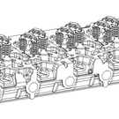 CYLINDER HEAD ENGINE MX EPA10 2190199